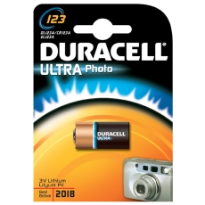 Duracell lithium batteri, PHOTO ULTRA 123, 1 stk.