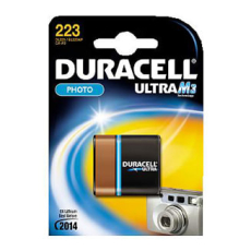 Duracell lithium batteri, PHOTO ULTRA, M3, 223, CR-P2, 1 stk