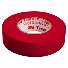 3M Temflex 1500 pvc-tape 25 mm x 25 m, rød